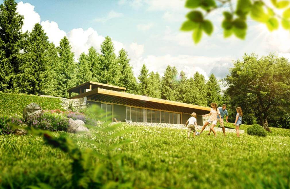 house under the ground